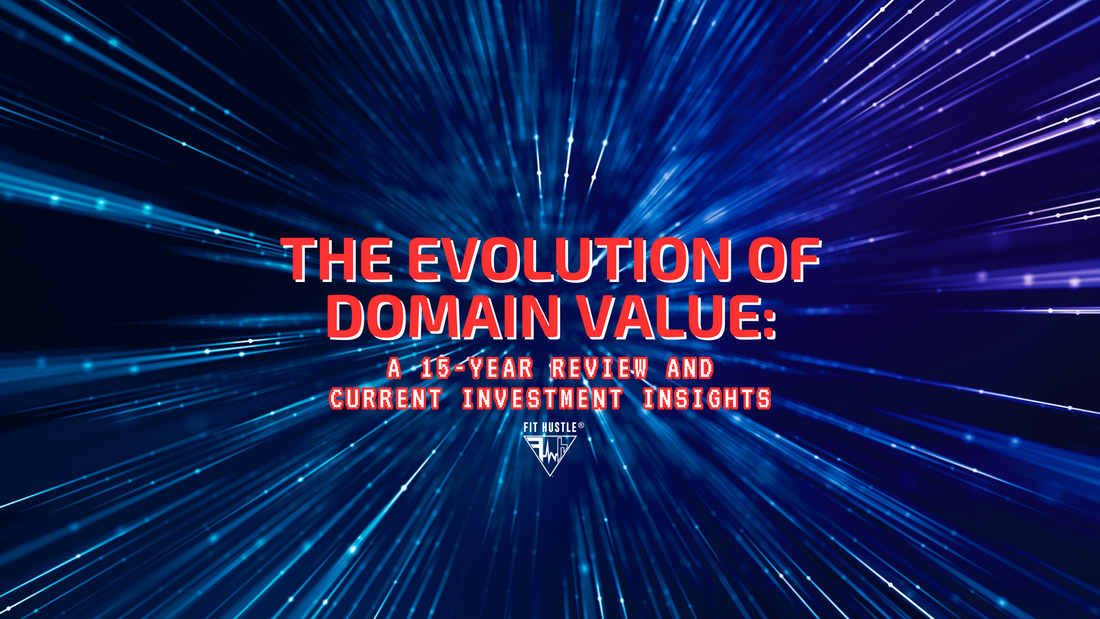 The evolution of domain value and investment trends from 2009 to 2024